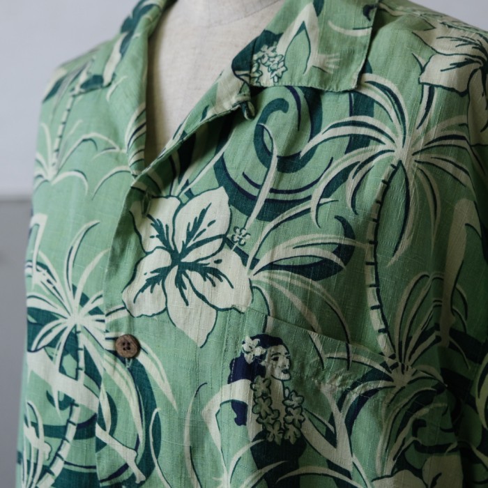 〈送料無料〉アロハシャツ シルク&リネンHawaiian | Vintage.City 빈티지숍, 빈티지 코디 정보