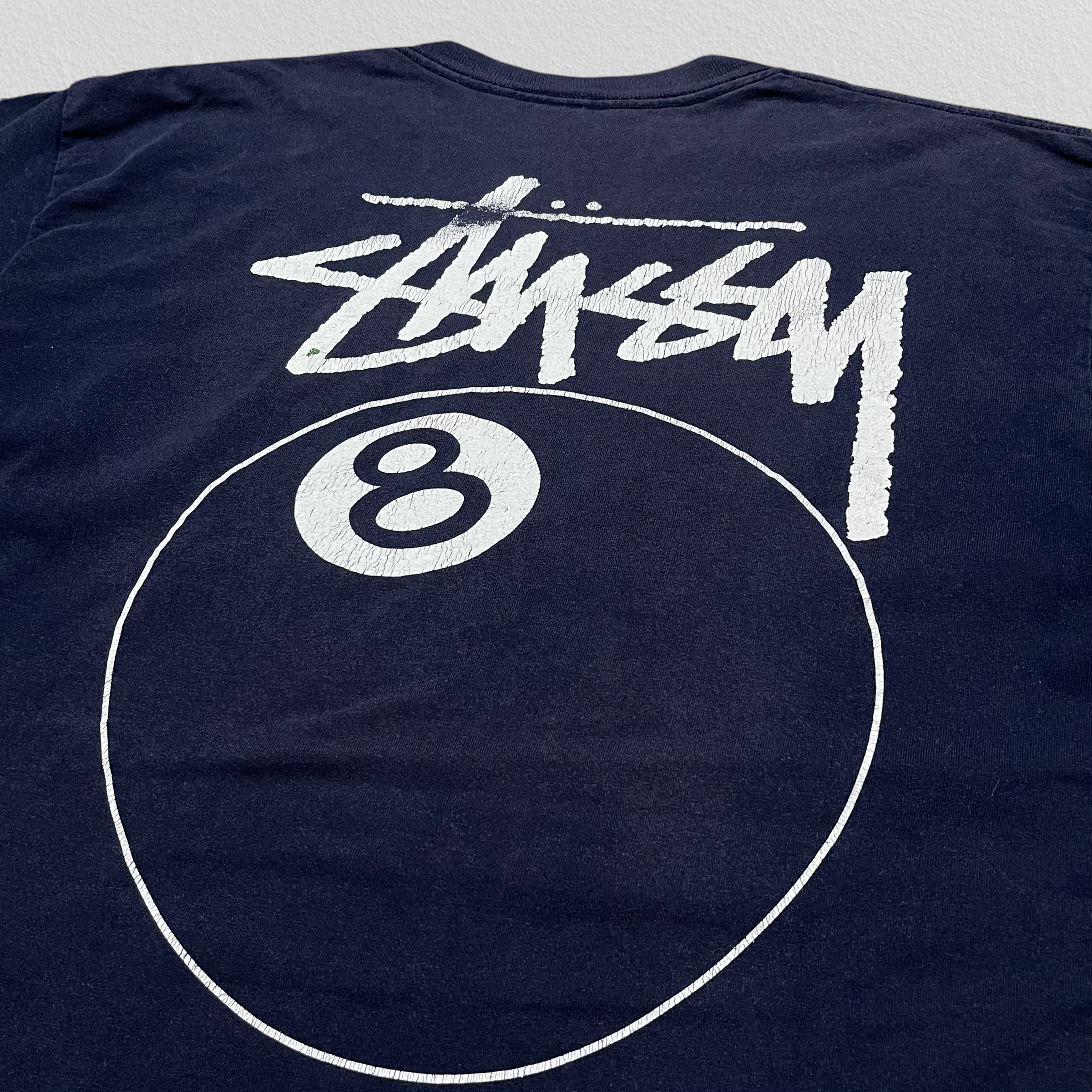 Special!! 80's stussy “8 ball” logo tee | Vintage.City