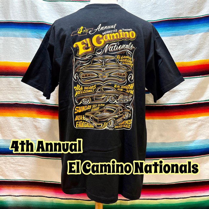 4th Annual El Camino Nationals Tシャツ | Vintage.City Vintage Shops, Vintage Fashion Trends