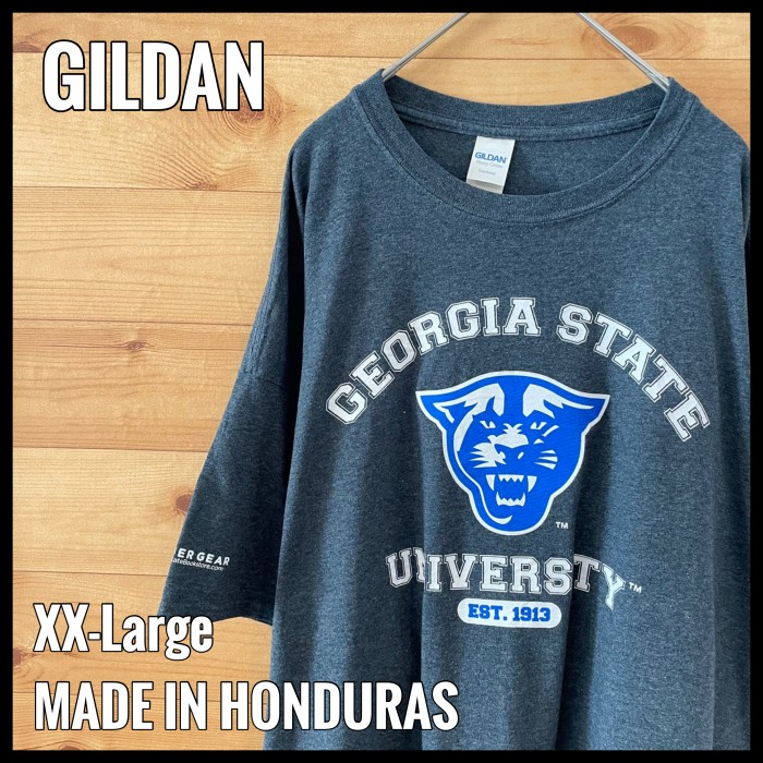 【GILDAN】カレッジ ジョージア州立大学 Tシャツ2XL ビッグサイズ 古着 | Vintage.City 빈티지숍, 빈티지 코디 정보