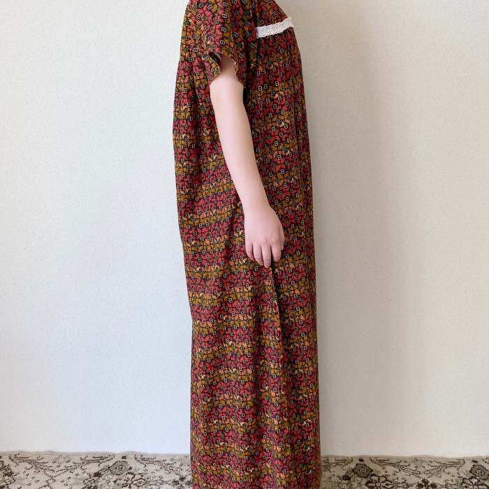african batik dress | Vintage.City 古着屋、古着コーデ情報を発信