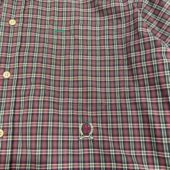 TOMMY HILFIGER BIG shirt | Vintage.City 古着屋、古着コーデ情報を発信