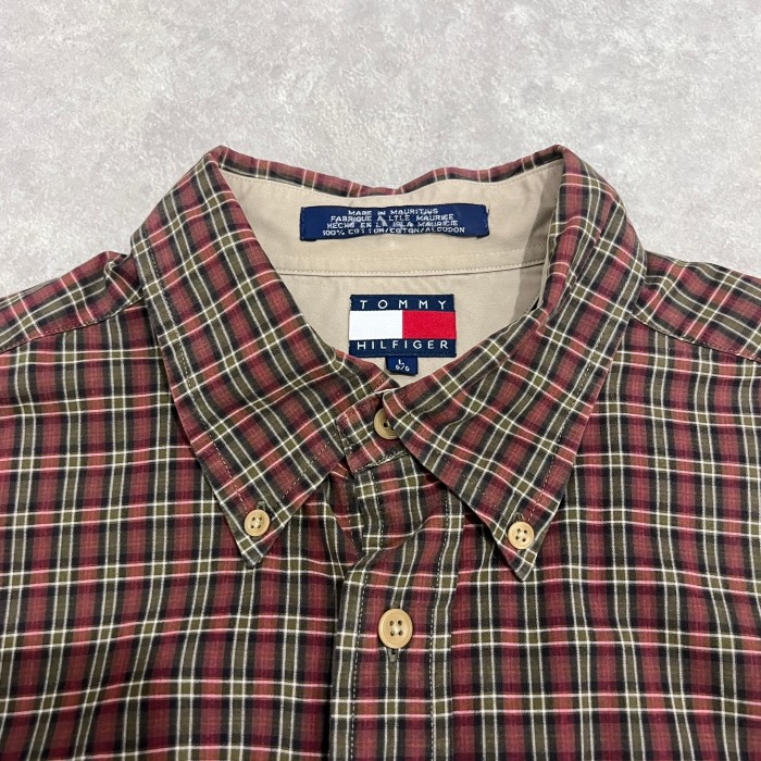 TOMMY HILFIGER BIG shirt | Vintage.City 빈티지숍, 빈티지 코디 정보