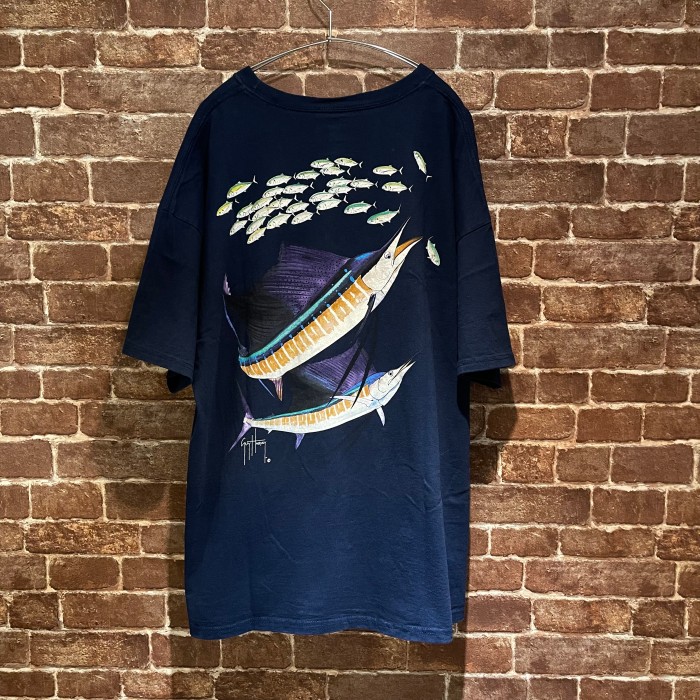 IGFA “GUY HARVEY” fish バックプリント Tシャツ | Vintage.City