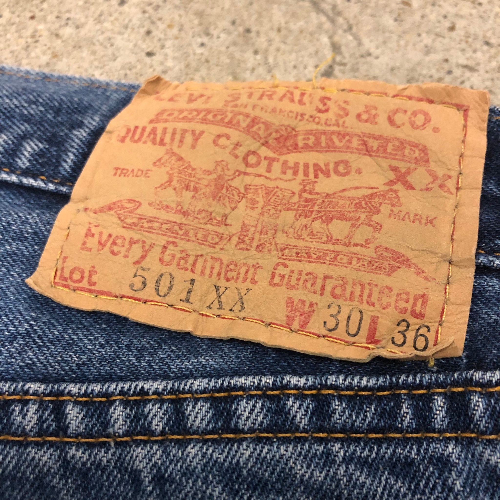 90s Levi's 501XX/Denim pants/USA製/バレンシア | Vintage.City
