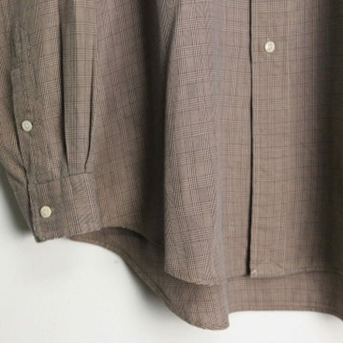 "Ralph Lauren" brown check shirt | Vintage.City 빈티지숍, 빈티지 코디 정보