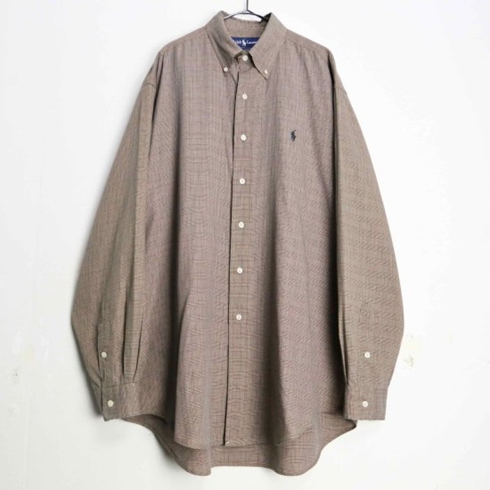 "Ralph Lauren" brown check shirt | Vintage.City Vintage Shops, Vintage Fashion Trends