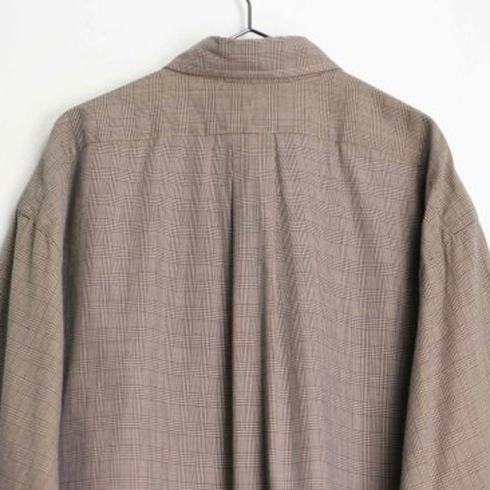 "Ralph Lauren" brown check shirt | Vintage.City 빈티지숍, 빈티지 코디 정보