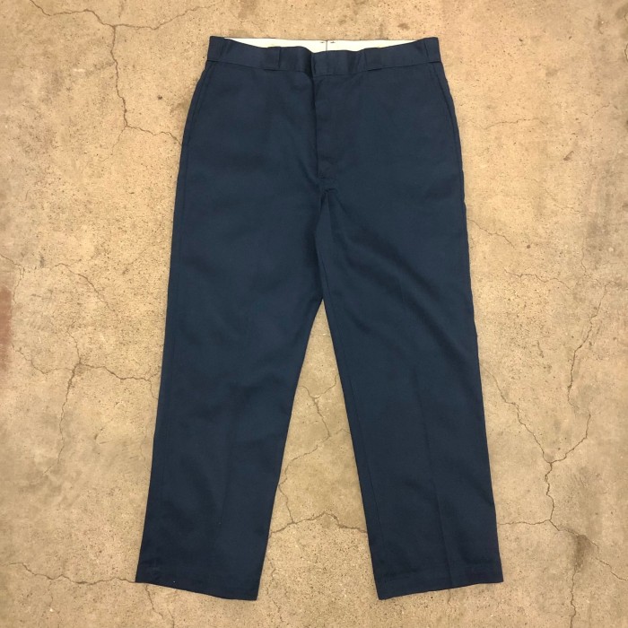 1990s XLARGE poly×cotton work pants USA製