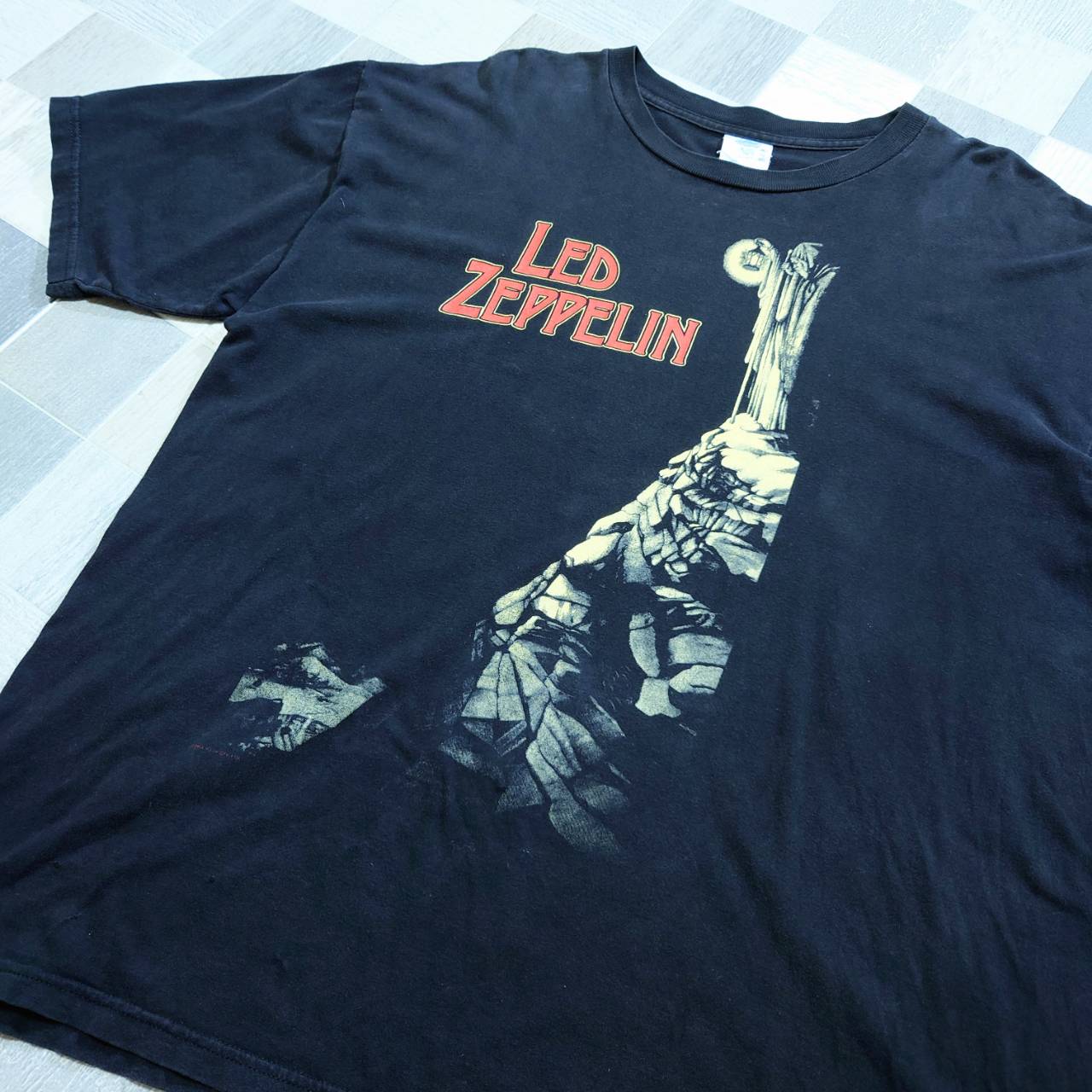 ✨激レア✨LED ZEPPELIN バンドTシャツ 90年代 ネイビー XL | www 