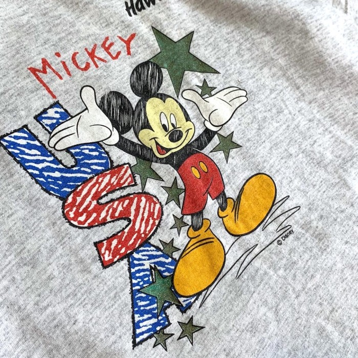 old Mickey Mouse USA HAWAII Tee | Vintage.City 古着屋、古着コーデ情報を発信