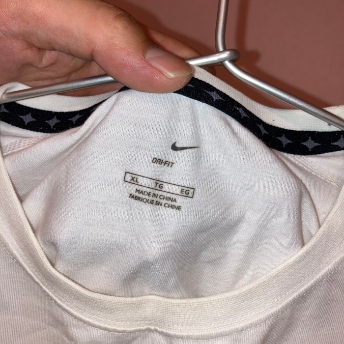 NIKE DRI-FITショート丈半袖ロゴTシャツ　XL | Vintage.City 古着屋、古着コーデ情報を発信