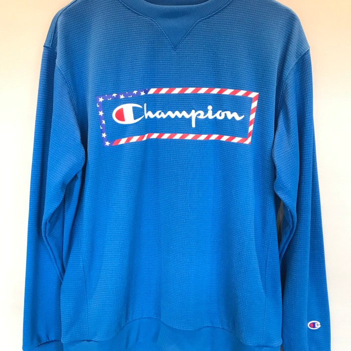 Champion チャンピオン トレーナー ジャージ スウェット ブルー 青 XLサイズ | Vintage.City 빈티지숍, 빈티지 코디 정보