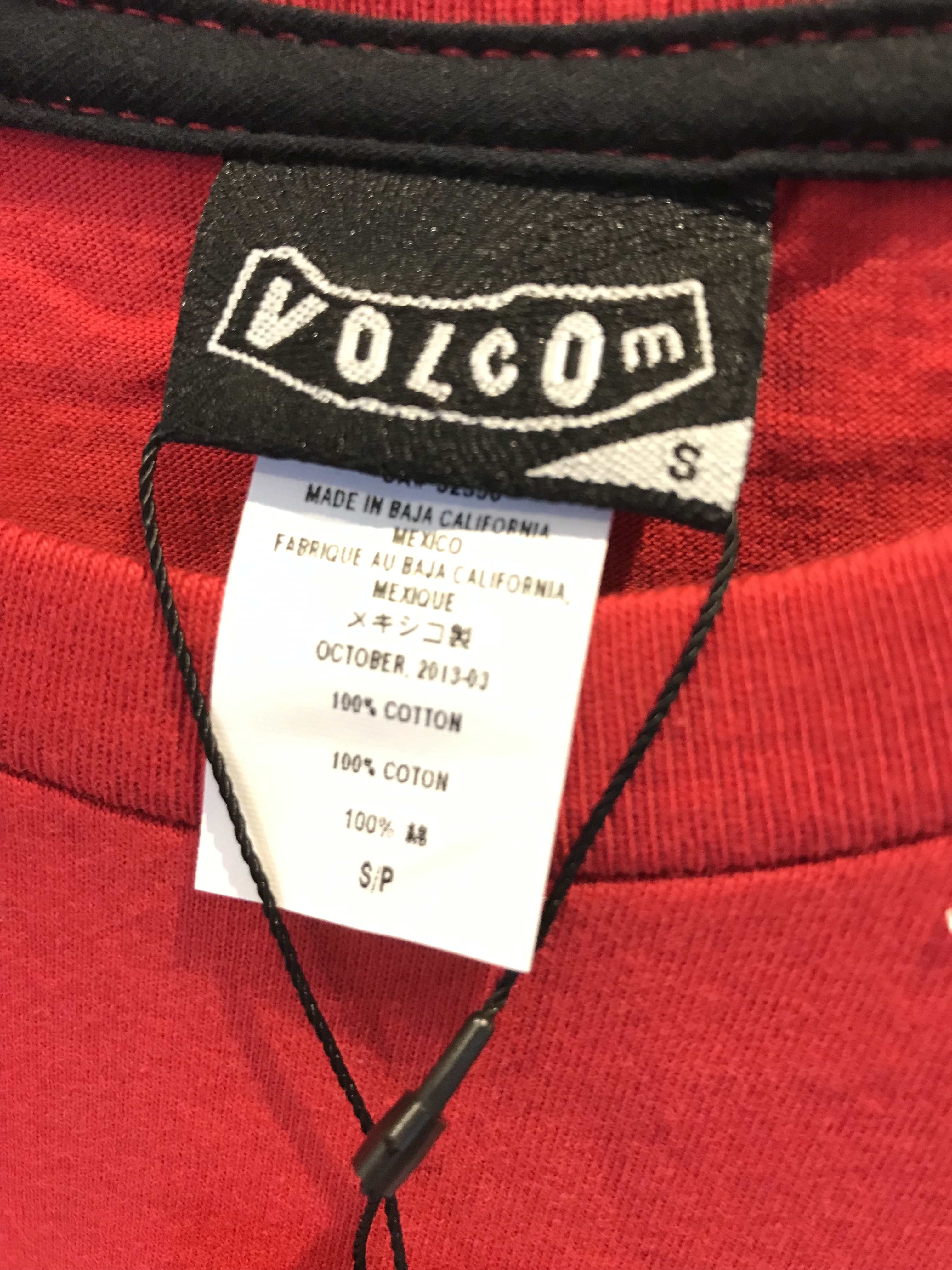 新品・未使用！Tシャツ VOLCOM ボルコム メンズ Sサイズ | Vintage.City