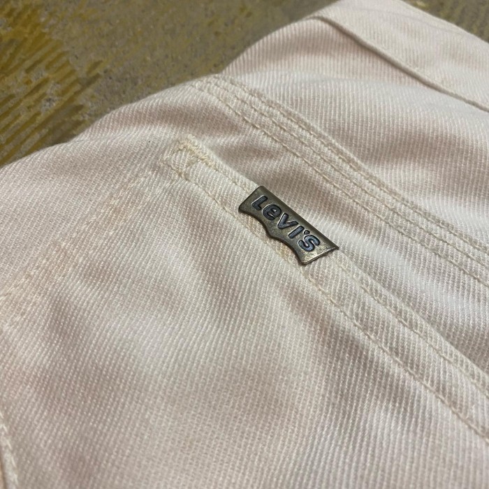70s Levi’s white denim flare pants | Vintage.City 빈티지숍, 빈티지 코디 정보