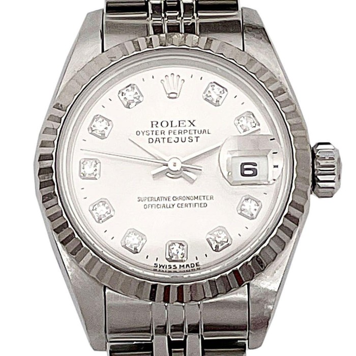 ROLEX ロレックス デイトジャスト レディース腕時計 10Pダイヤモンド | Vintage.City 古着屋、古着コーデ情報を発信