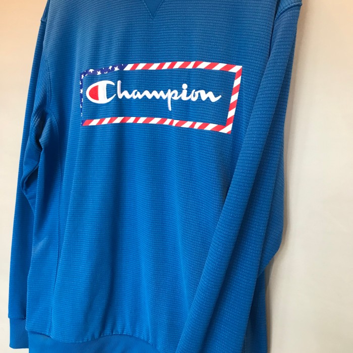 Champion チャンピオン トレーナー ジャージ スウェット ブルー 青 XLサイズ | Vintage.City 古着屋、古着コーデ情報を発信