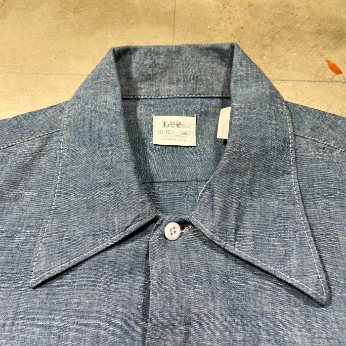 ~70's Lee リー 120-0944 シャンブレーシャツ | Vintage.City 古着屋、古着コーデ情報を発信