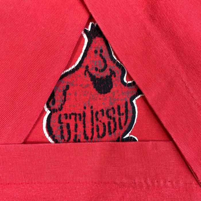 old STUSSY 90's Character Tee | Vintage.City 古着屋、古着コーデ情報を発信