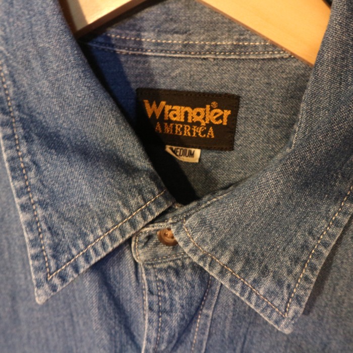 【SUMMER SALE】Wrangler デニムシャツ | Vintage.City 古着屋、古着コーデ情報を発信