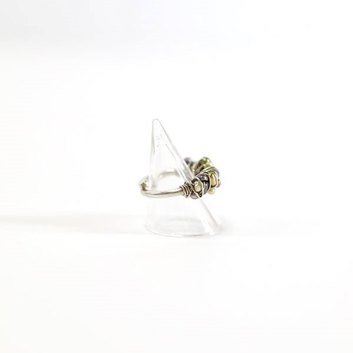 Silver925 Multi Pearl Design Silver Ring | Vintage.City 빈티지숍, 빈티지 코디 정보