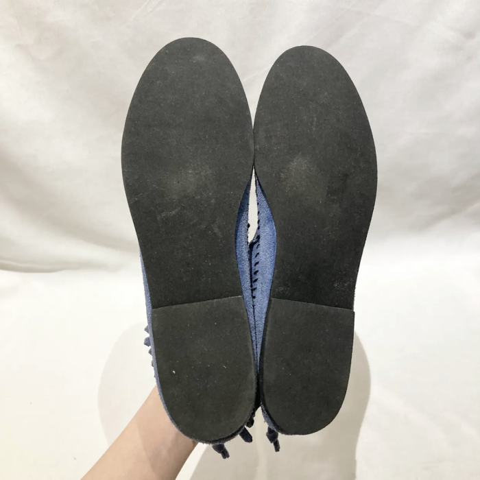 USA light blue suede moccasin short boot | Vintage.City 빈티지숍, 빈티지 코디 정보