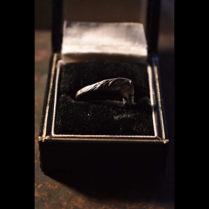 vintage horse motif silver ring | Vintage.City ヴィンテージ 古着