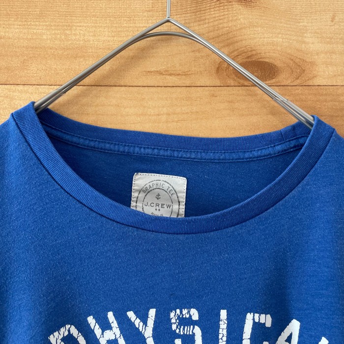 【JCREW】ヴィンテージ 加工 プリントTシャツ XL ブルー US古着 | Vintage.City 빈티지숍, 빈티지 코디 정보