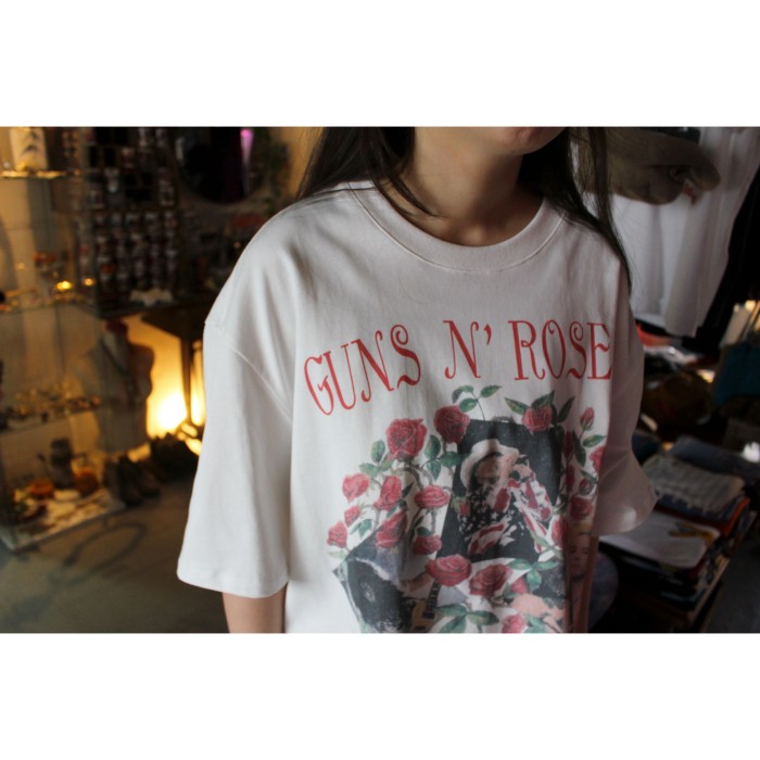 90's GUNS N' ROSES WORLD TOUR Tee | Vintage.City 빈티지숍, 빈티지 코디 정보