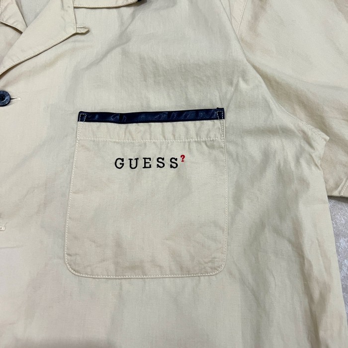 GUESS piping shirt | Vintage.City 古着屋、古着コーデ情報を発信