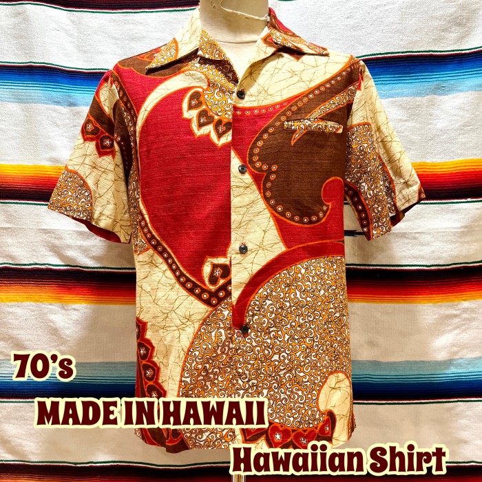 70’s MADE IN HAWAII ハワイアン シャツ | Vintage.City 빈티지숍, 빈티지 코디 정보