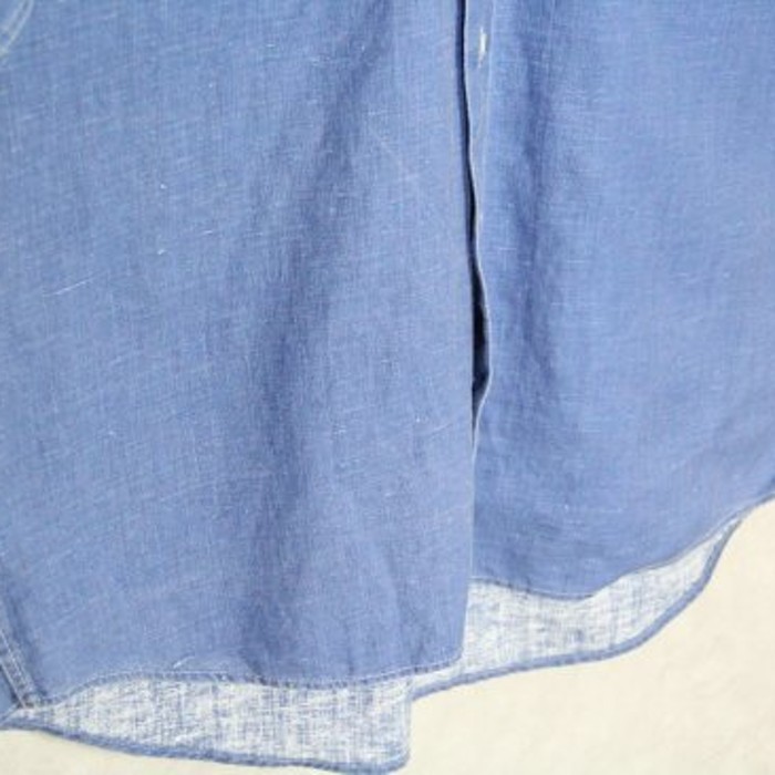 light weight indigo color shirt | Vintage.City 古着屋、古着コーデ情報を発信