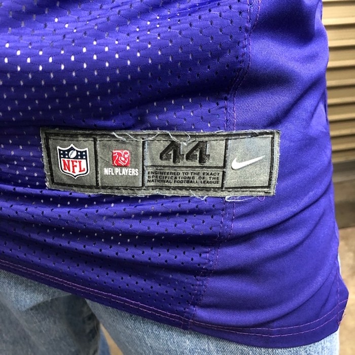b864.NFL バイキングス ゲームシャツ ナイキ 5 サイズ44 ストリート | Vintage.City 古着屋、古着コーデ情報を発信