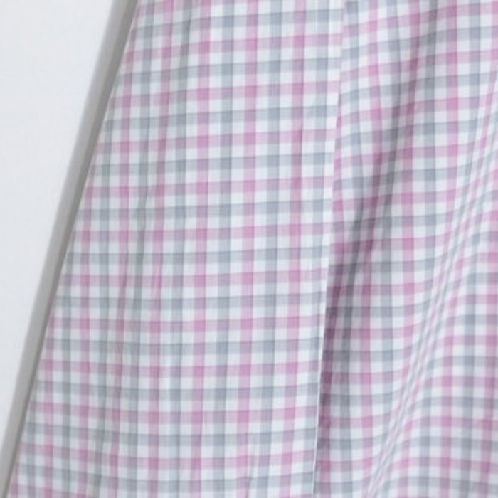 "LACOSTE" pink × gray gingham check shir | Vintage.City Vintage Shops, Vintage Fashion Trends