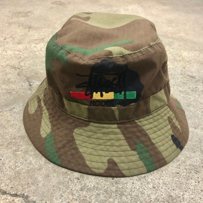 90s OLD STUSSY/Bucket hat/ROOTS/USA製 | Vintage.City