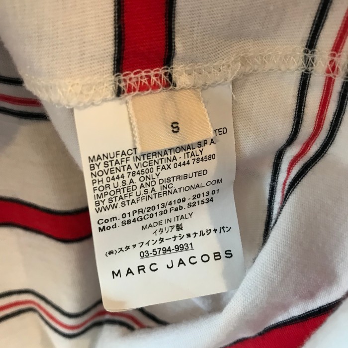 MARC JACOBS ボーダーポロシャツ Sサイズ | Vintage.City 古着屋、古着コーデ情報を発信