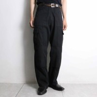 slim straight black cargo pants | Vintage.City Vintage Shops, Vintage Fashion Trends