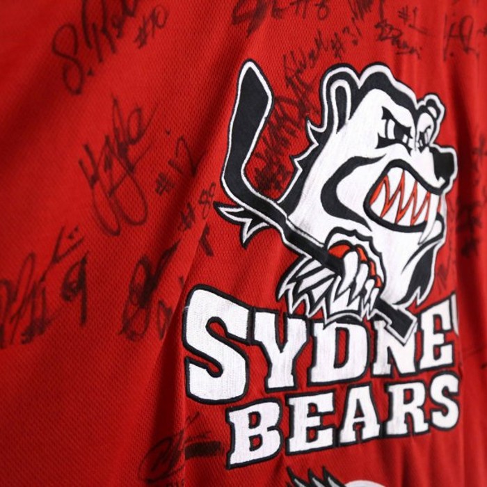 "Sydney Bears" hockey shirt with autogra | Vintage.City 古着屋、古着コーデ情報を発信