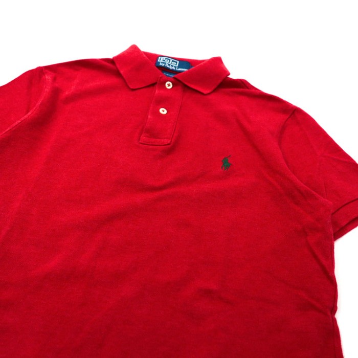 POLO BY RALPH LAUREN ポロシャツ S レッド コットン | Vintage.City 古着屋、古着コーデ情報を発信