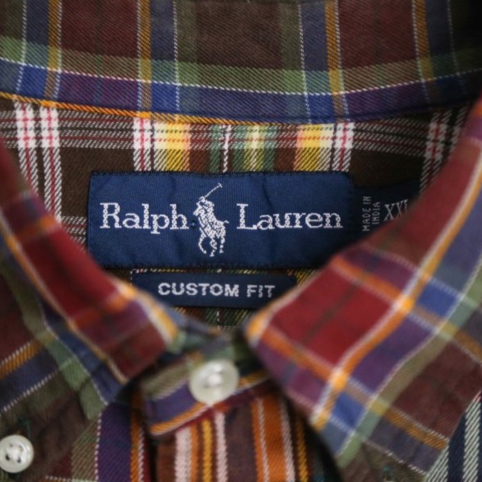 "Ralph Lauren" check fabric docking loos | Vintage.City 古着屋、古着コーデ情報を発信