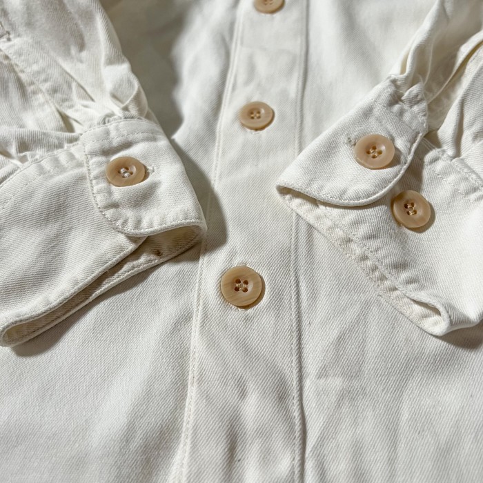 90年代 ギャップ オフホワイト ミリタリーシャツ ハンティングシャツ | Vintage.City 빈티지숍, 빈티지 코디 정보