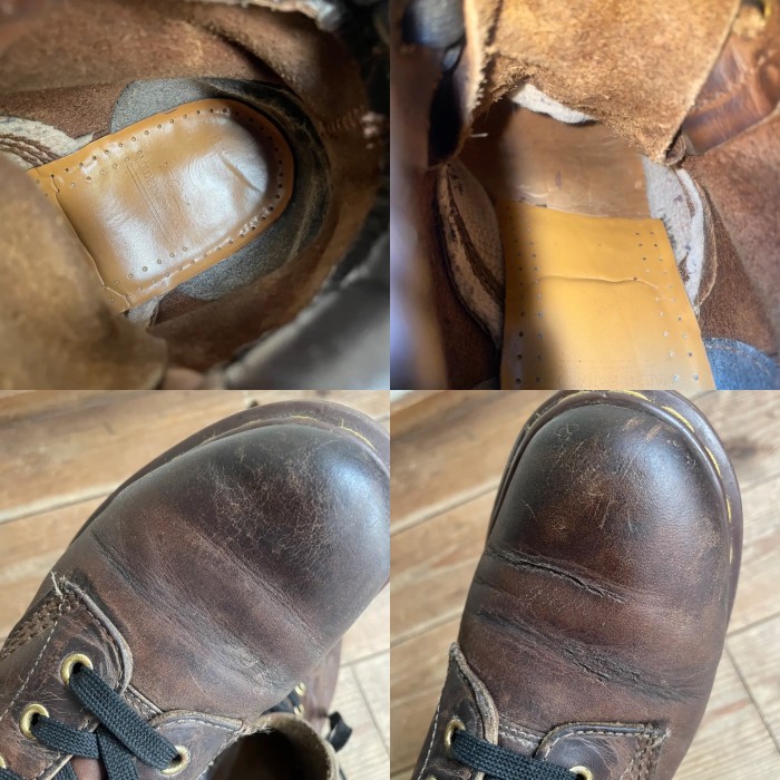 England Dr.Martens brown 6hole boots | Vintage.City 빈티지숍, 빈티지 코디 정보