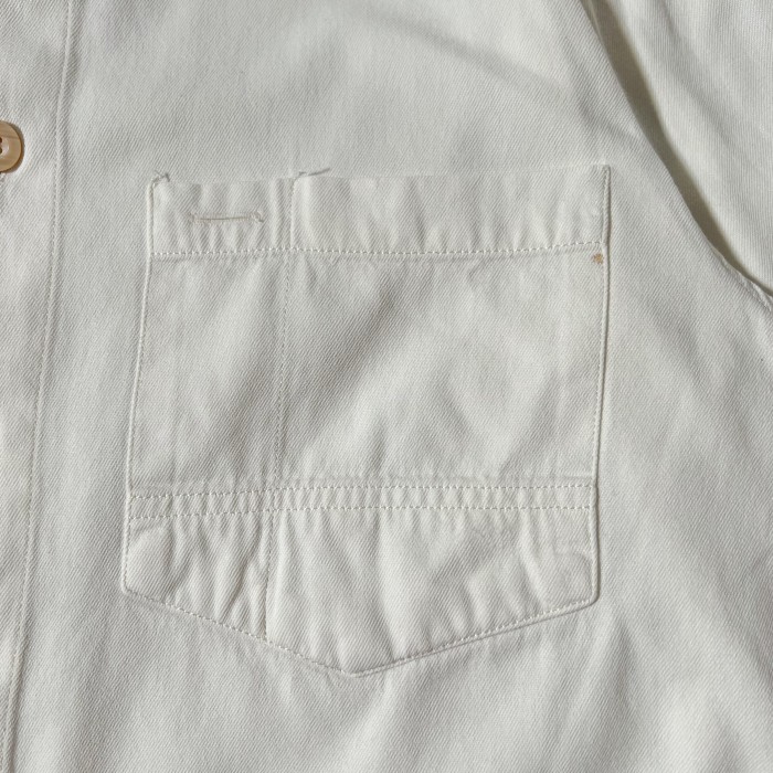 90年代 ギャップ オフホワイト ミリタリーシャツ ハンティングシャツ | Vintage.City 古着屋、古着コーデ情報を発信