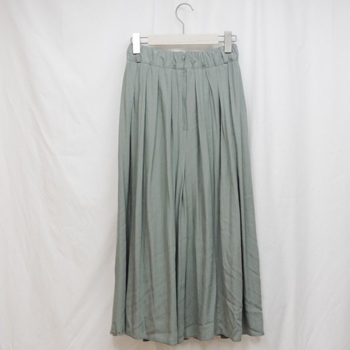 くすみグリーンのマキシスカート | Vintage.City 古着屋、古着コーデ情報を発信