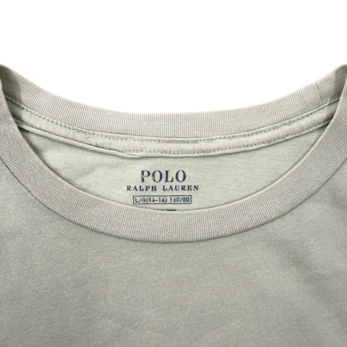 POLO RALPH LAUREN Tシャツ L カーキ スモールポニー | Vintage.City 古着屋、古着コーデ情報を発信
