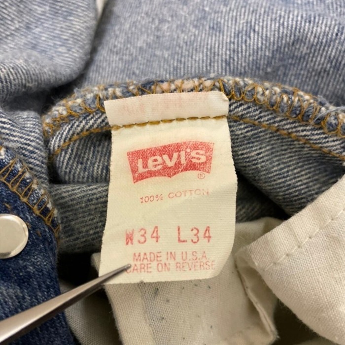 90s Levi's 501/Straight Denim/USA製/W34 | Vintage.City 古着屋、古着コーデ情報を発信