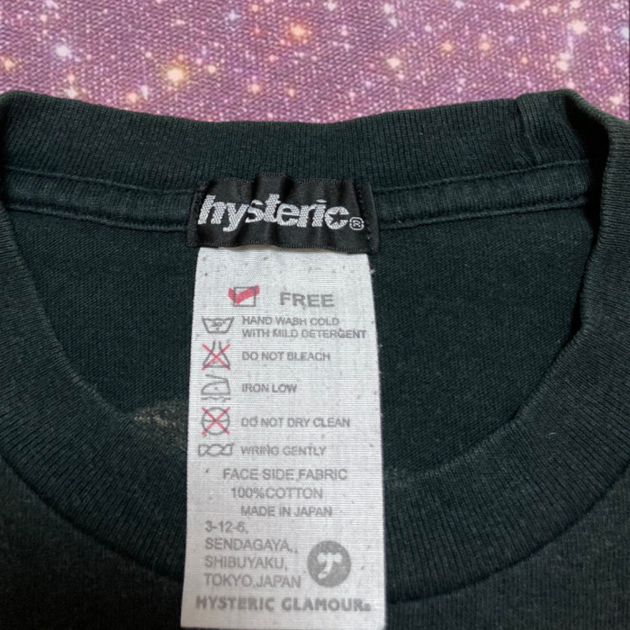 "HYSTERIC" graphic  long sleeves tee | Vintage.City 古着屋、古着コーデ情報を発信