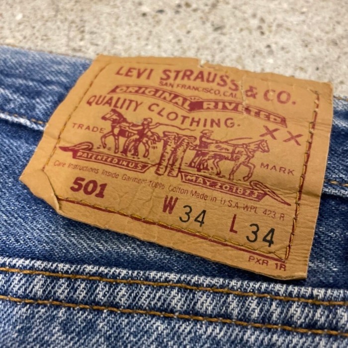 90s Levi's 501/Straight Denim/USA製/W34 | Vintage.City 古着屋、古着コーデ情報を発信