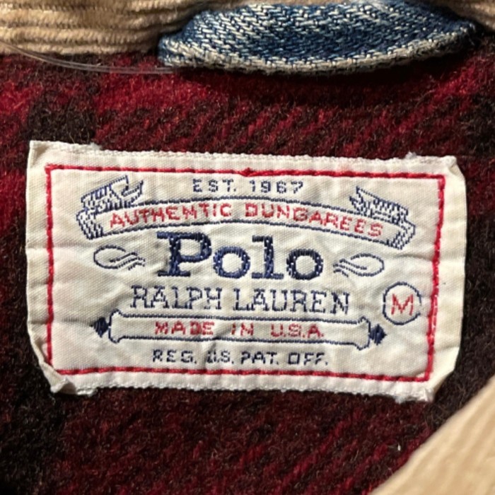 POLO Ralph Lauren 80s ブランケットライナー　デニムジャケッ | Vintage.City 古着屋、古着コーデ情報を発信