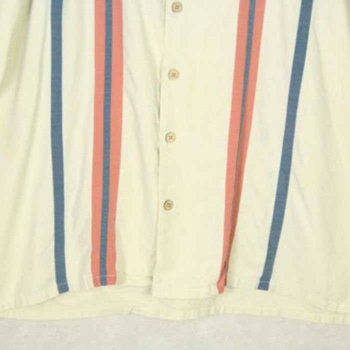 natural color stripe aloha shirt | Vintage.City 古着屋、古着コーデ情報を発信